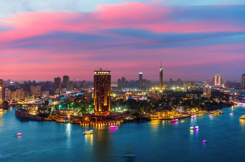 Arrive Cairo
