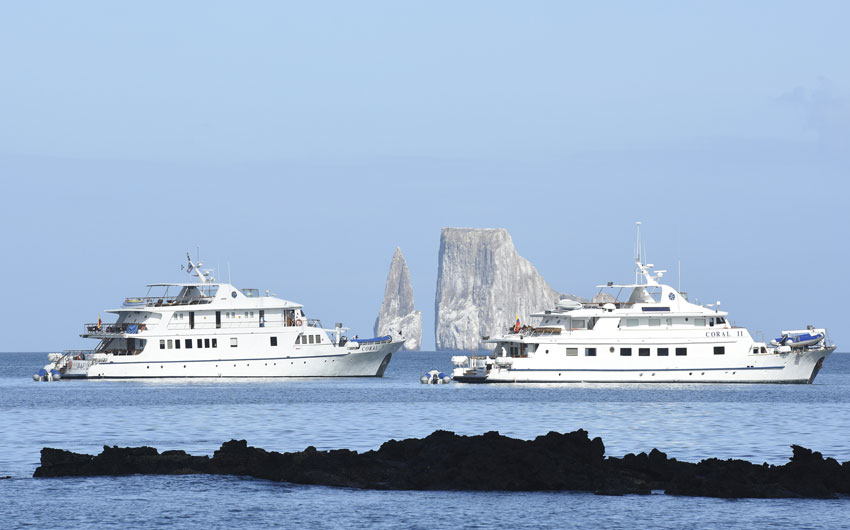 CRUISING THE GALAPAGOS ISLANDS - CORAL I & CORAL II
