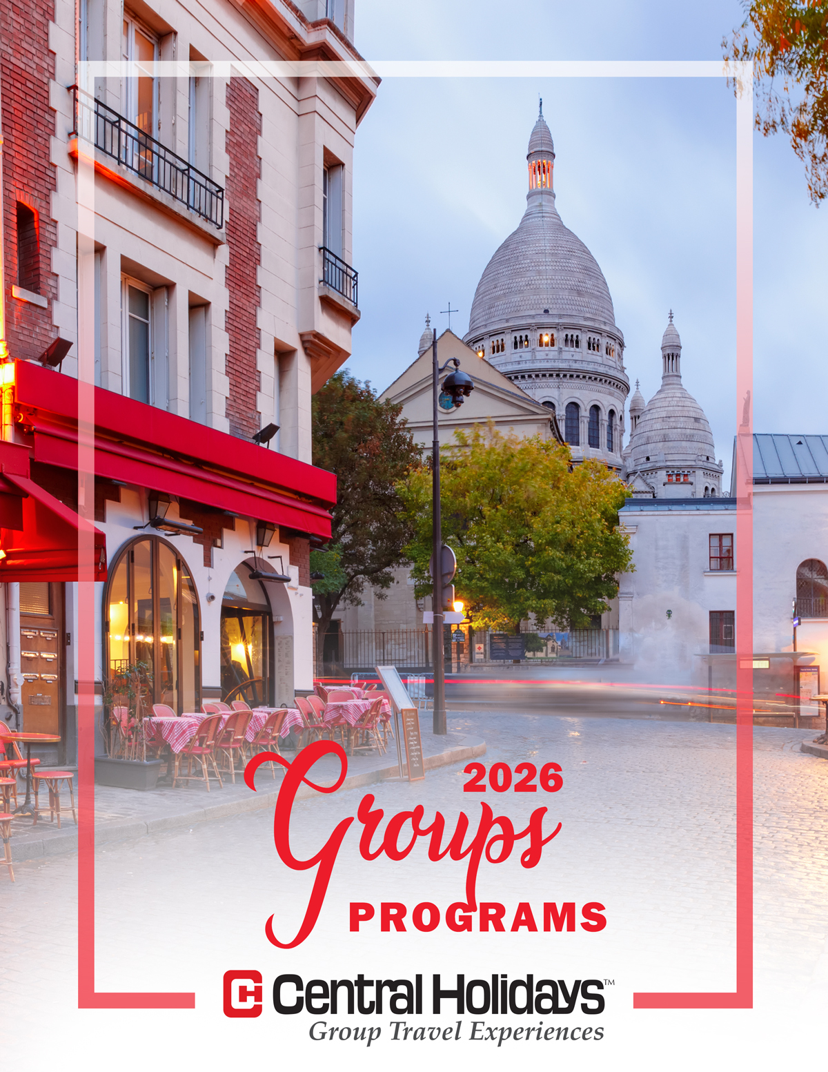 2026 Group Travel Experiences Brochure Cover